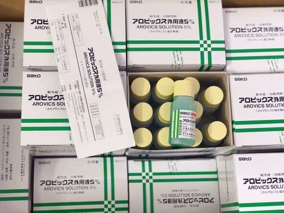 Thuoc moc toc Sato Japan hôp 12 lo