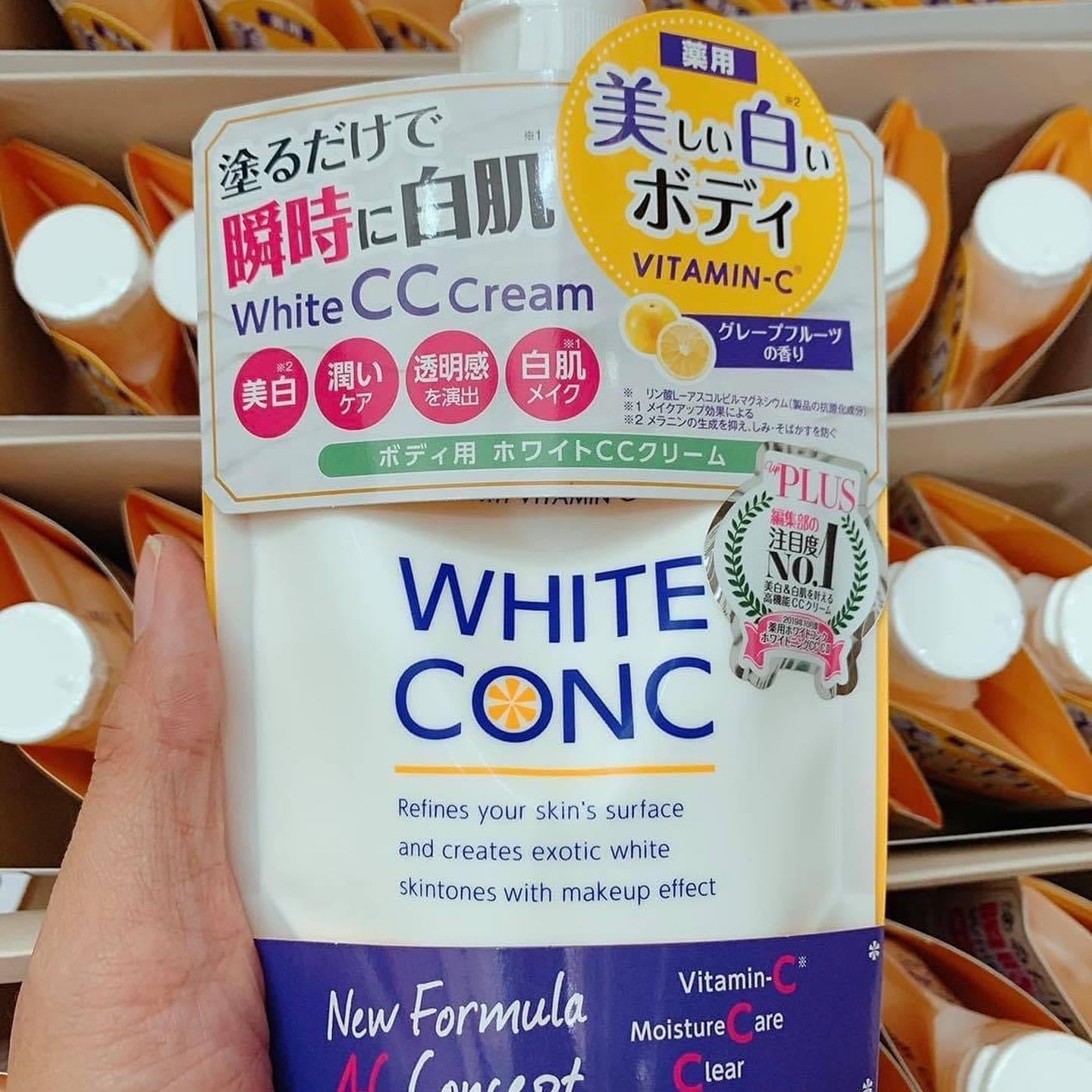 Lotion duong trang body ConC Japan