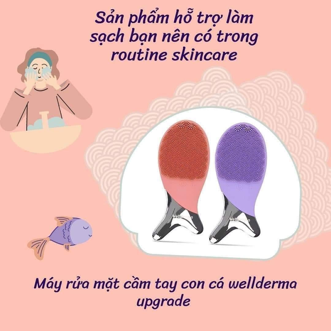 May rua mat Wellderma con ca mau moi