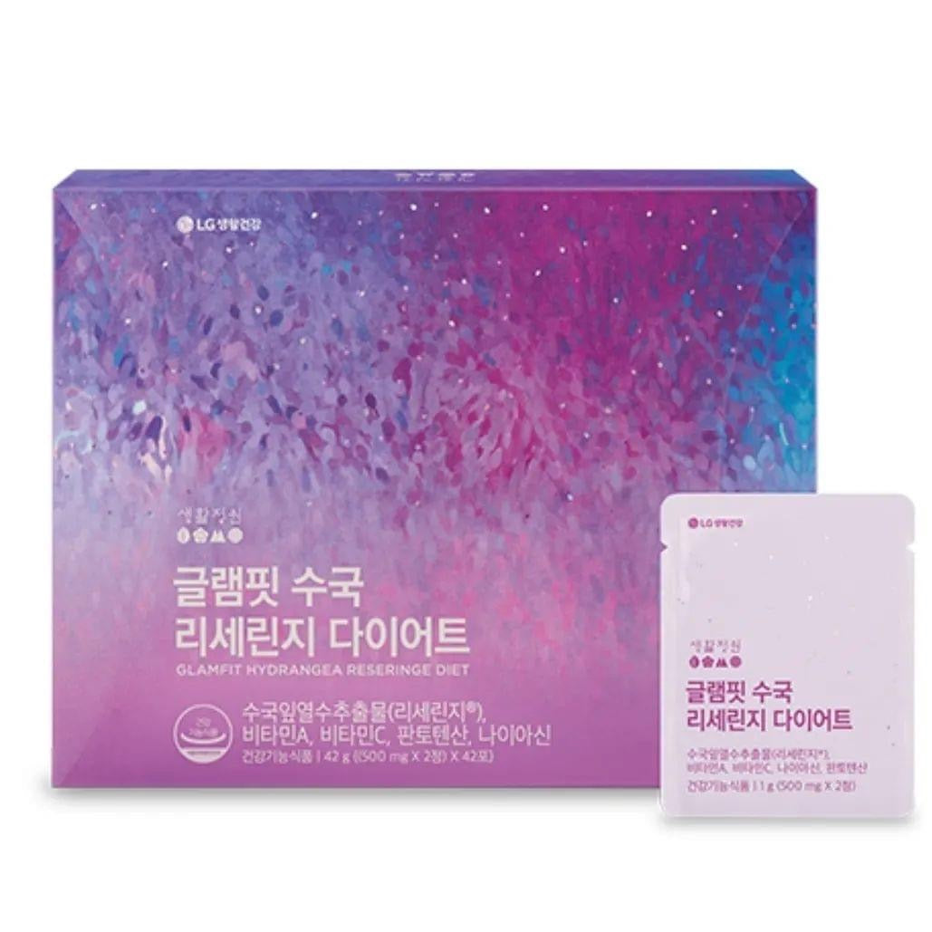 Giam can LG glamfit hydrangea