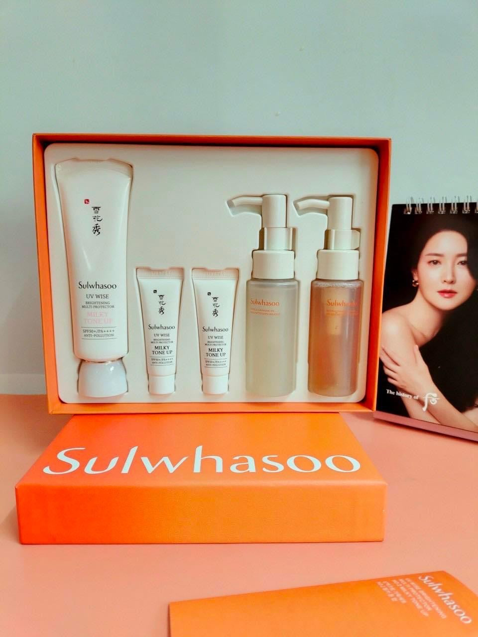 Set chong nang Sulwhasoo bach sam