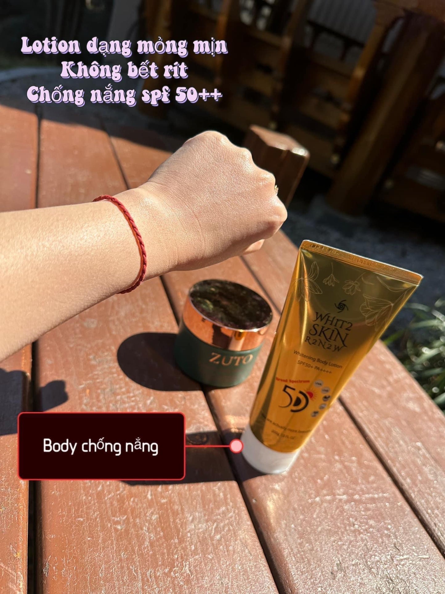 Kem body chong nang Po2