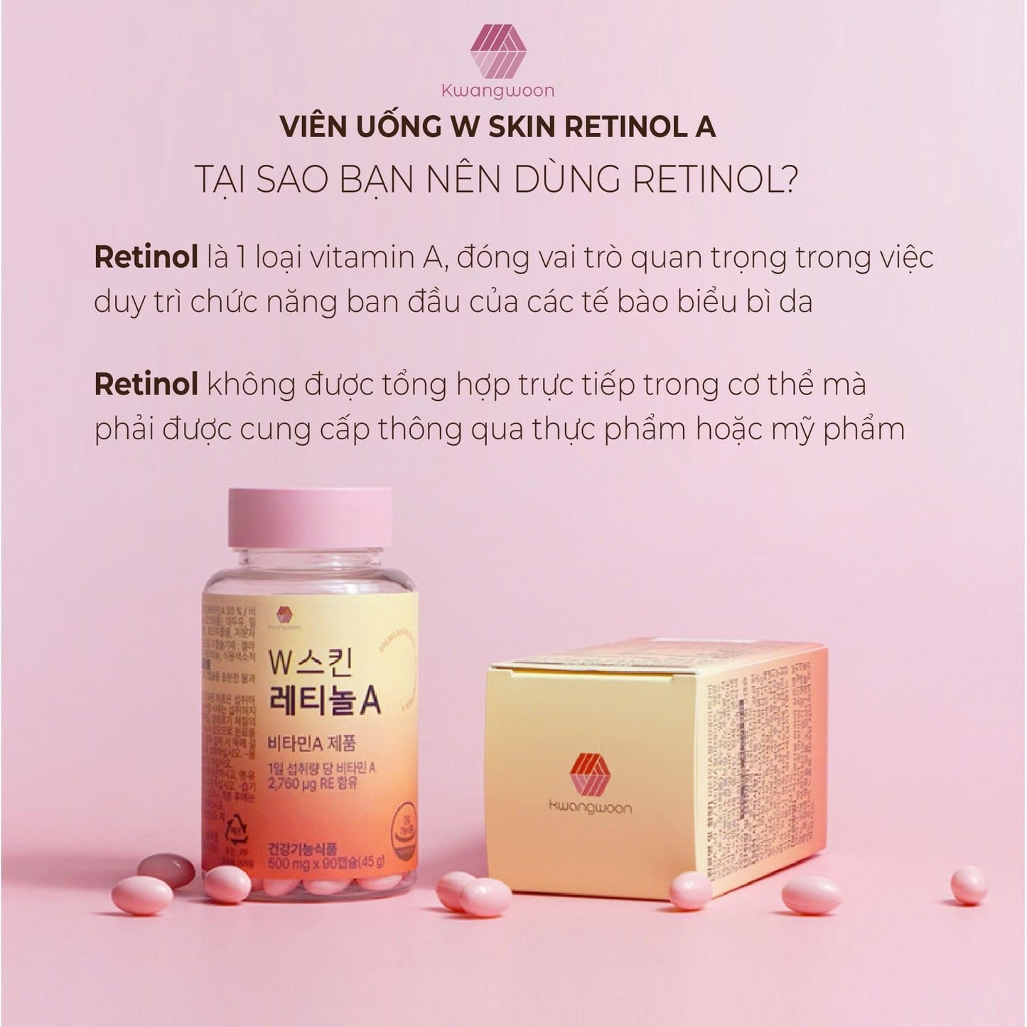 Vien uong Retinol hàn quốc