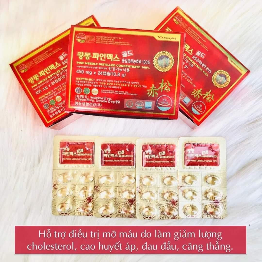 Kwangdong Tinh dau thong do 120 capsules