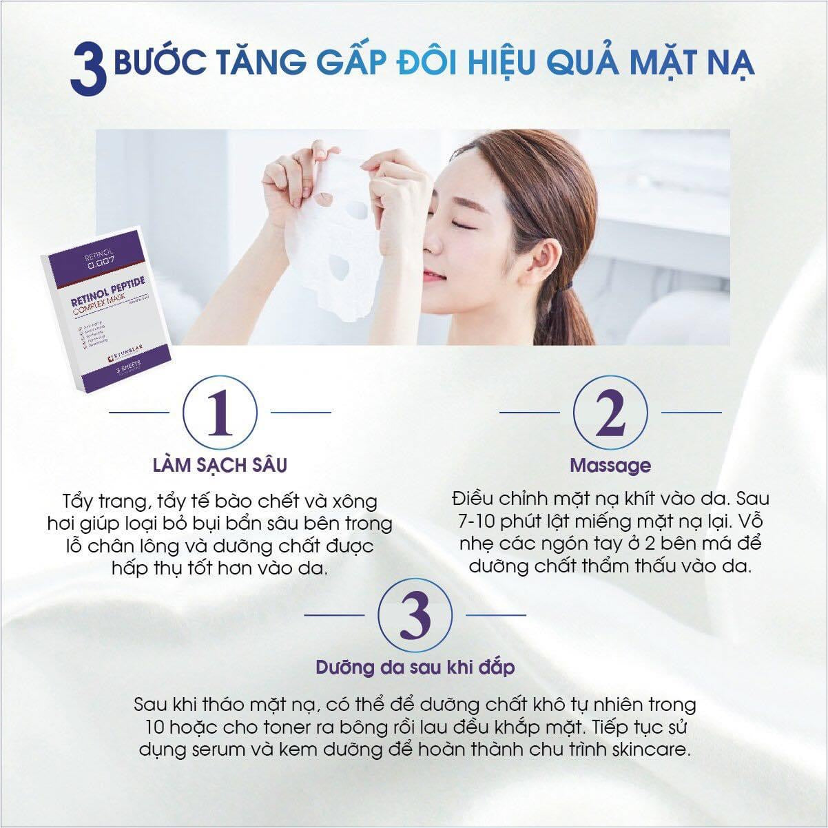 Mat na Retinol Kyunglab (3 mieng)