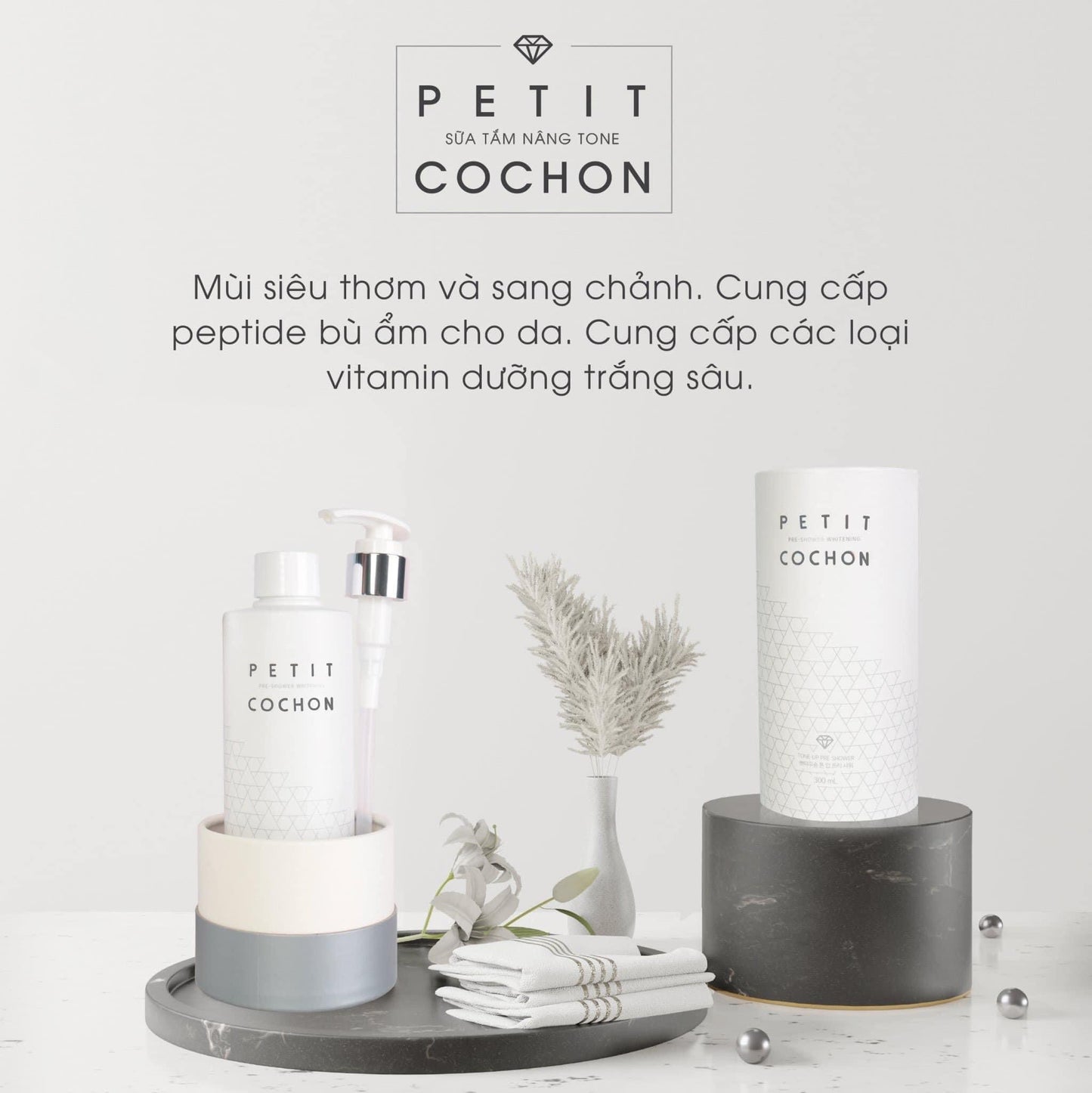 Sua tam trang Petit cochon