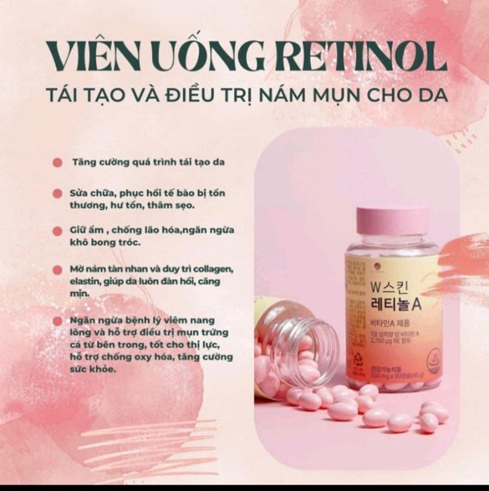 Vien uong Retinol hàn quốc