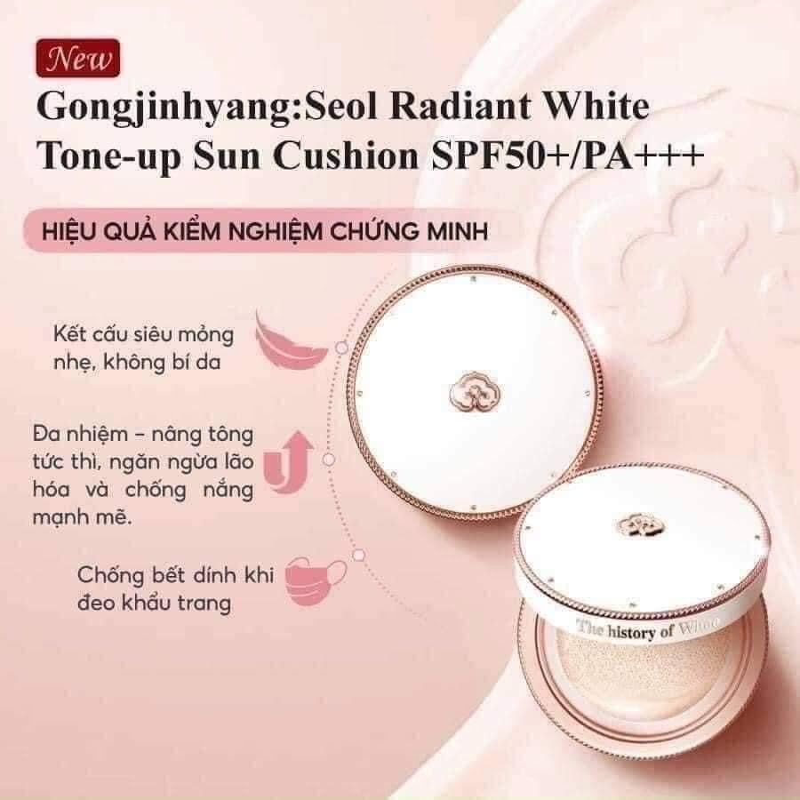 Set cushion Whoo trang