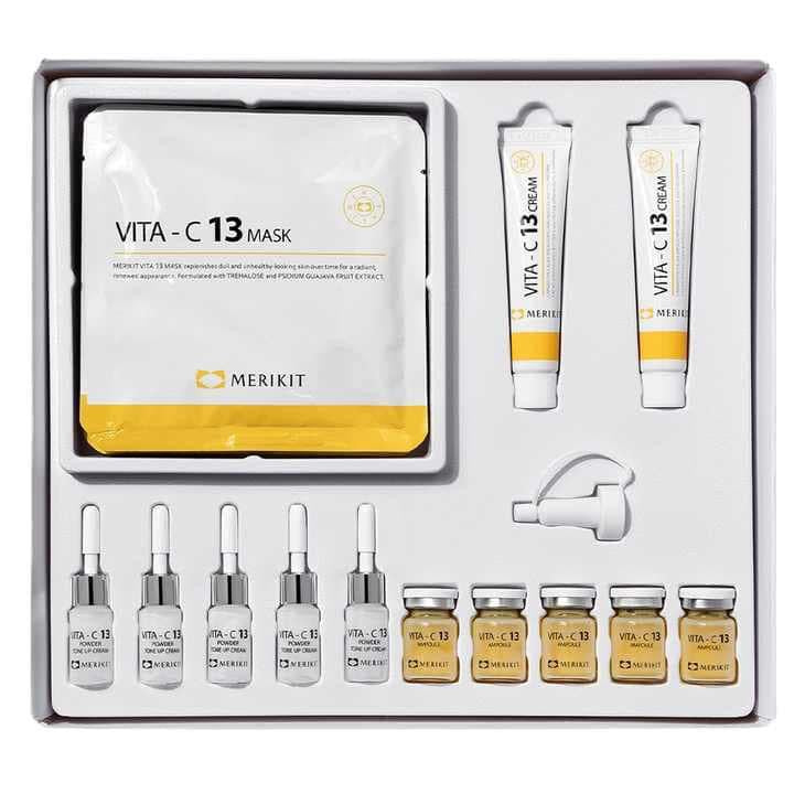 Set Vita C13 tri nam, trang hong lan da