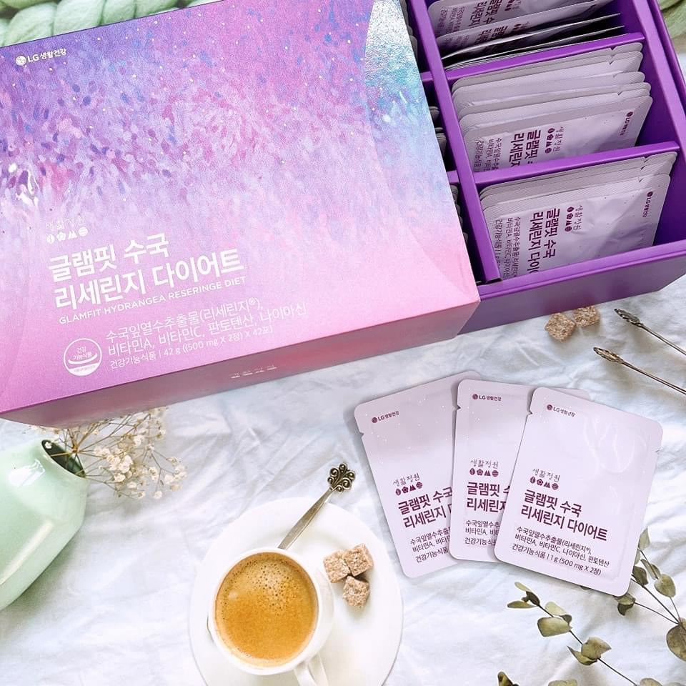 Giam can LG glamfit hydrangea