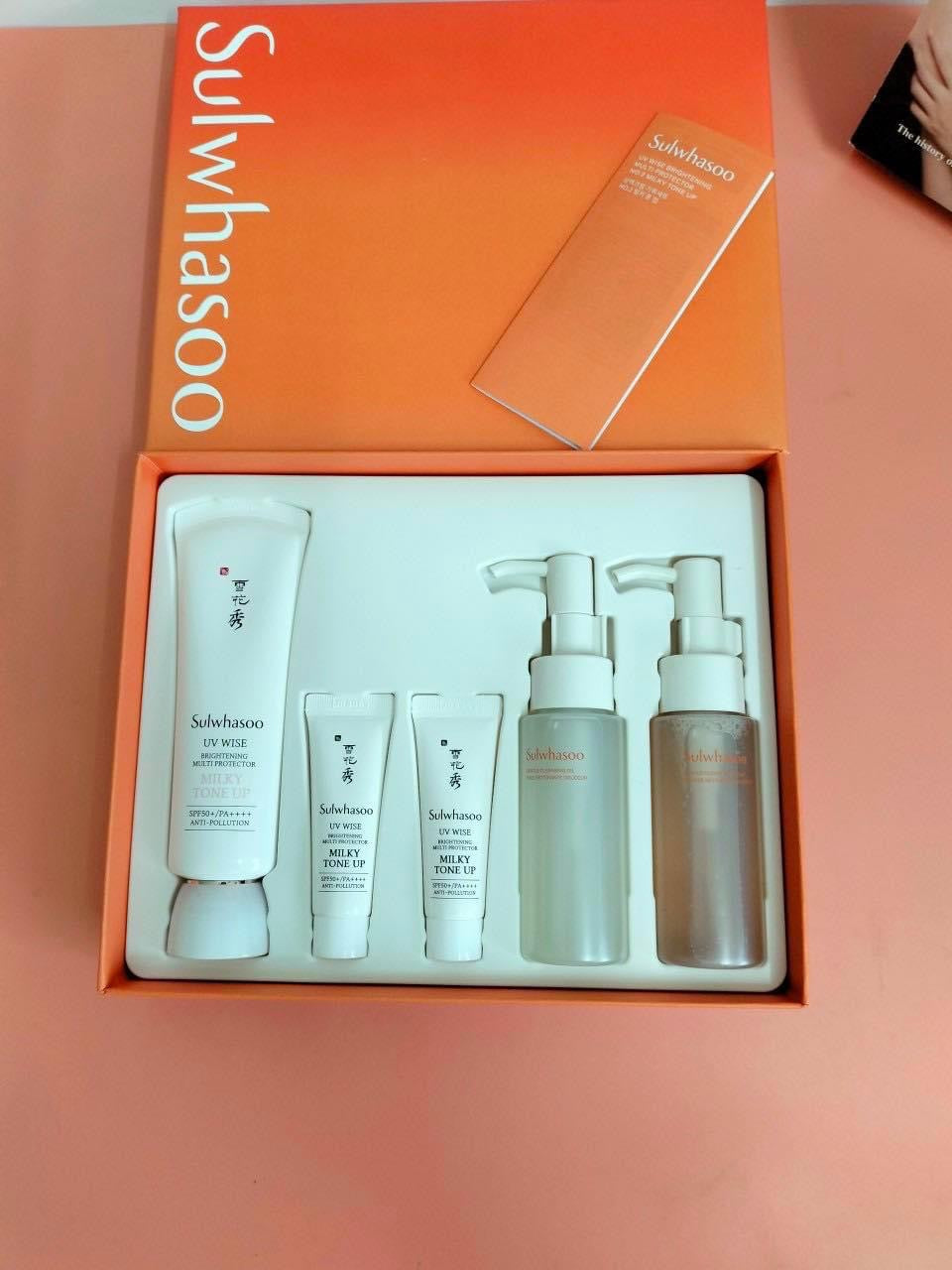 Set chong nang Sulwhasoo bach sam