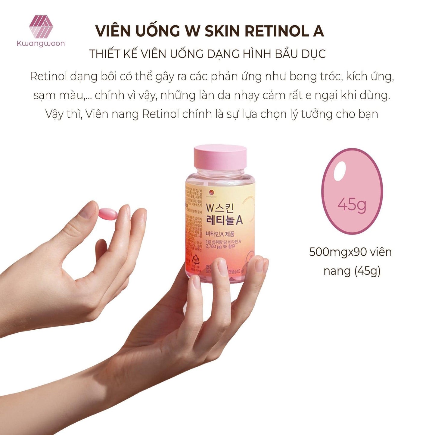 Vien uong Retinol hàn quốc