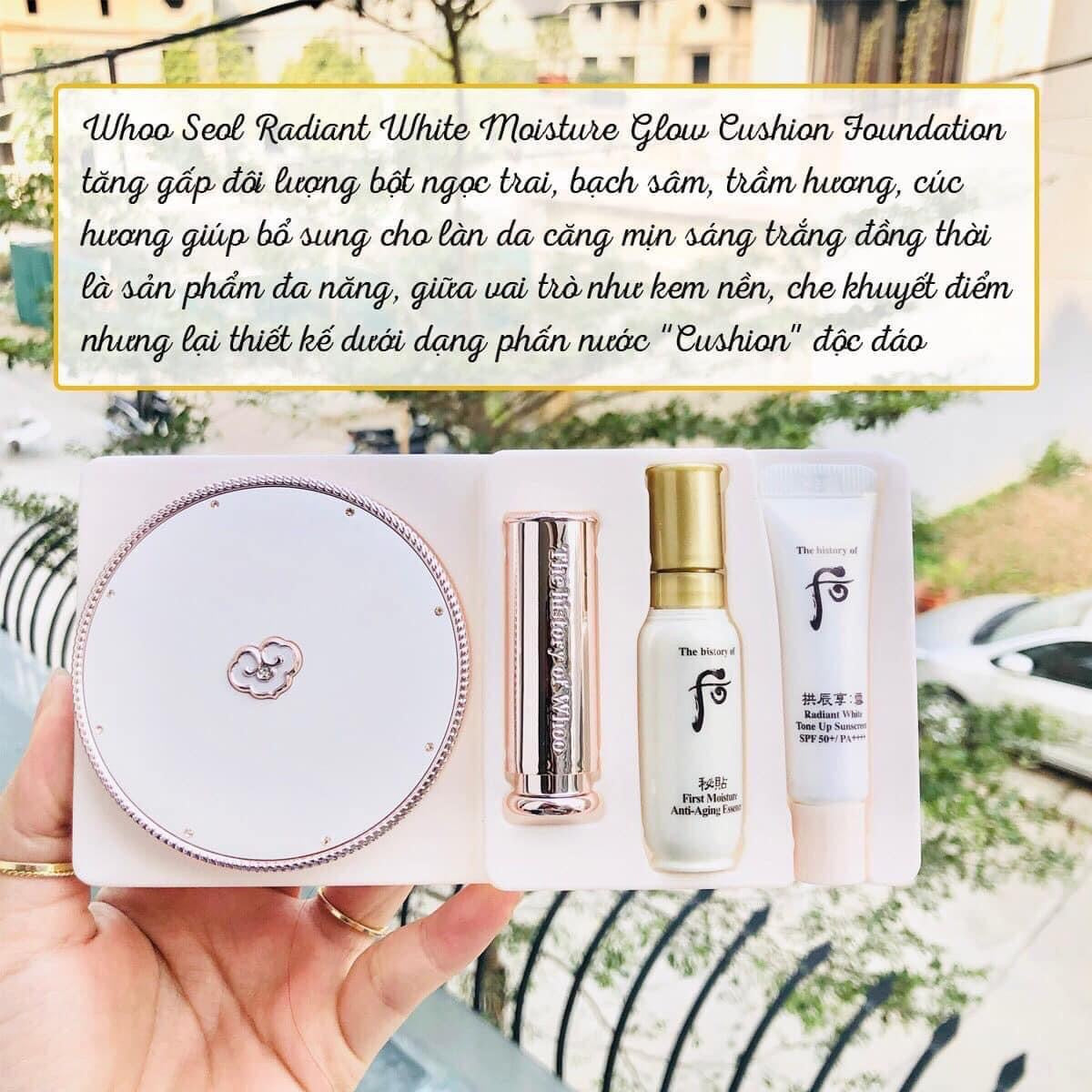 Set cushion Whoo trang