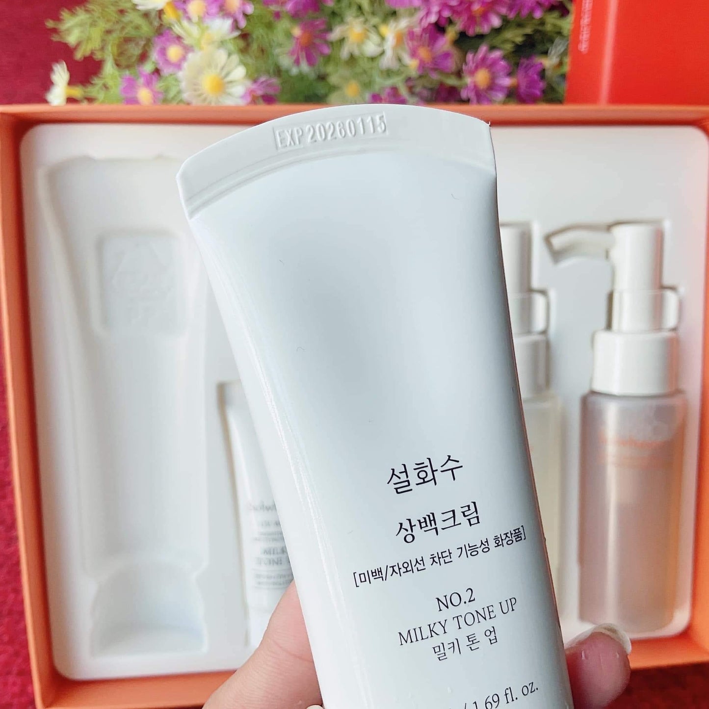 Set chong nang Sulwhasoo bach sam