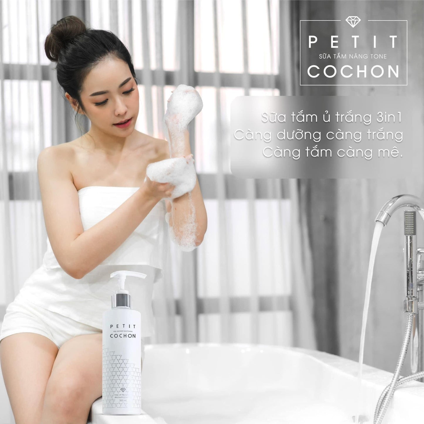 Sua tam trang Petit cochon