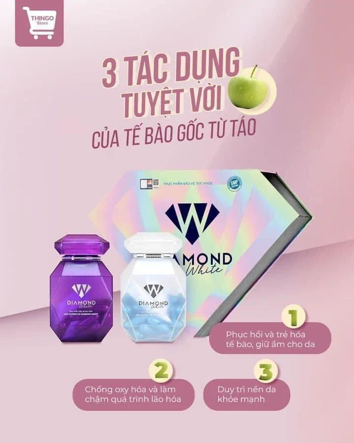 Diamond White (mua 2 tặng 1) gia ban cho 3 hộp