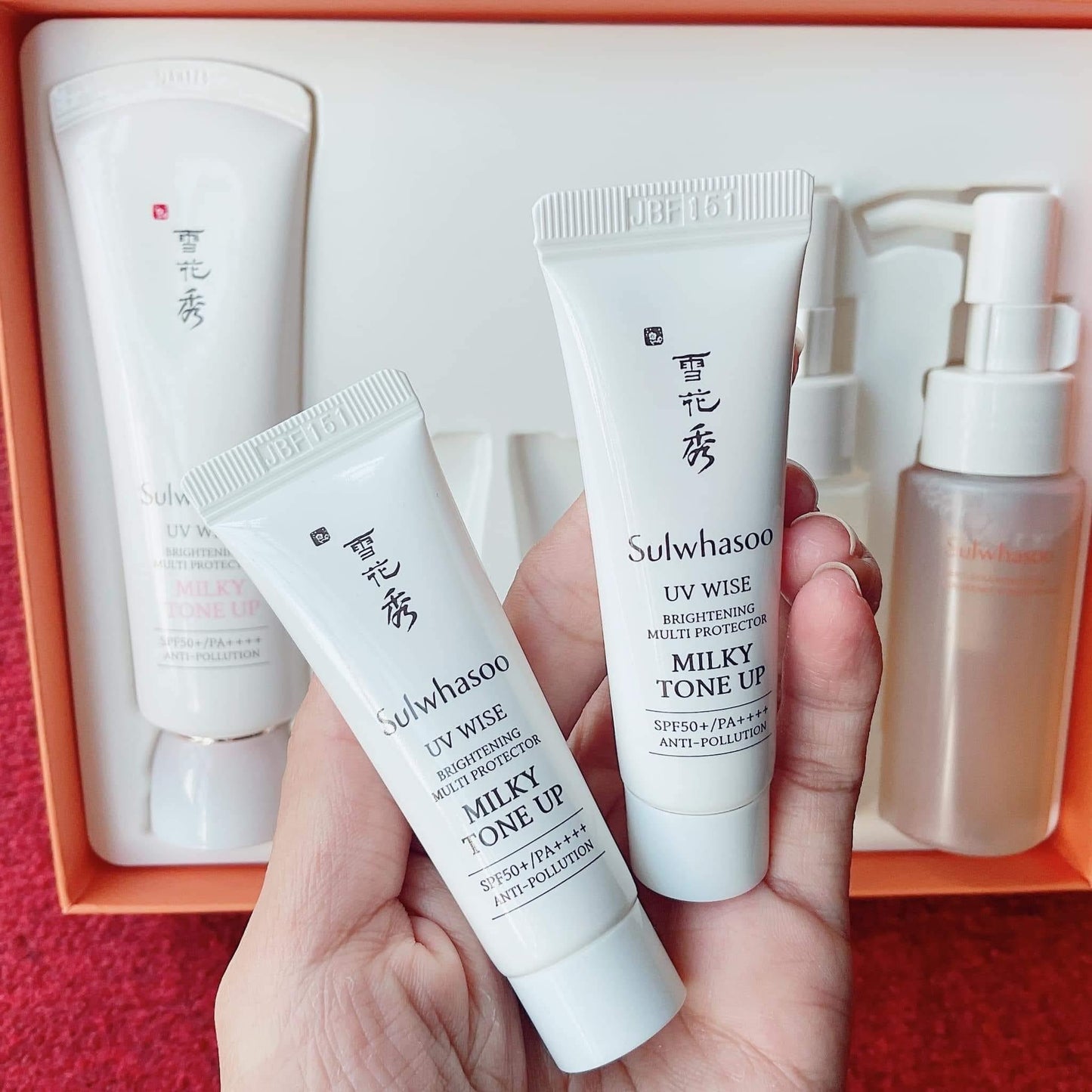 Set chong nang Sulwhasoo bach sam