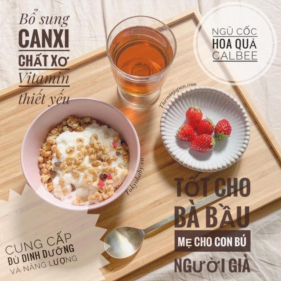 Ngu coc Calbee Nhật bản