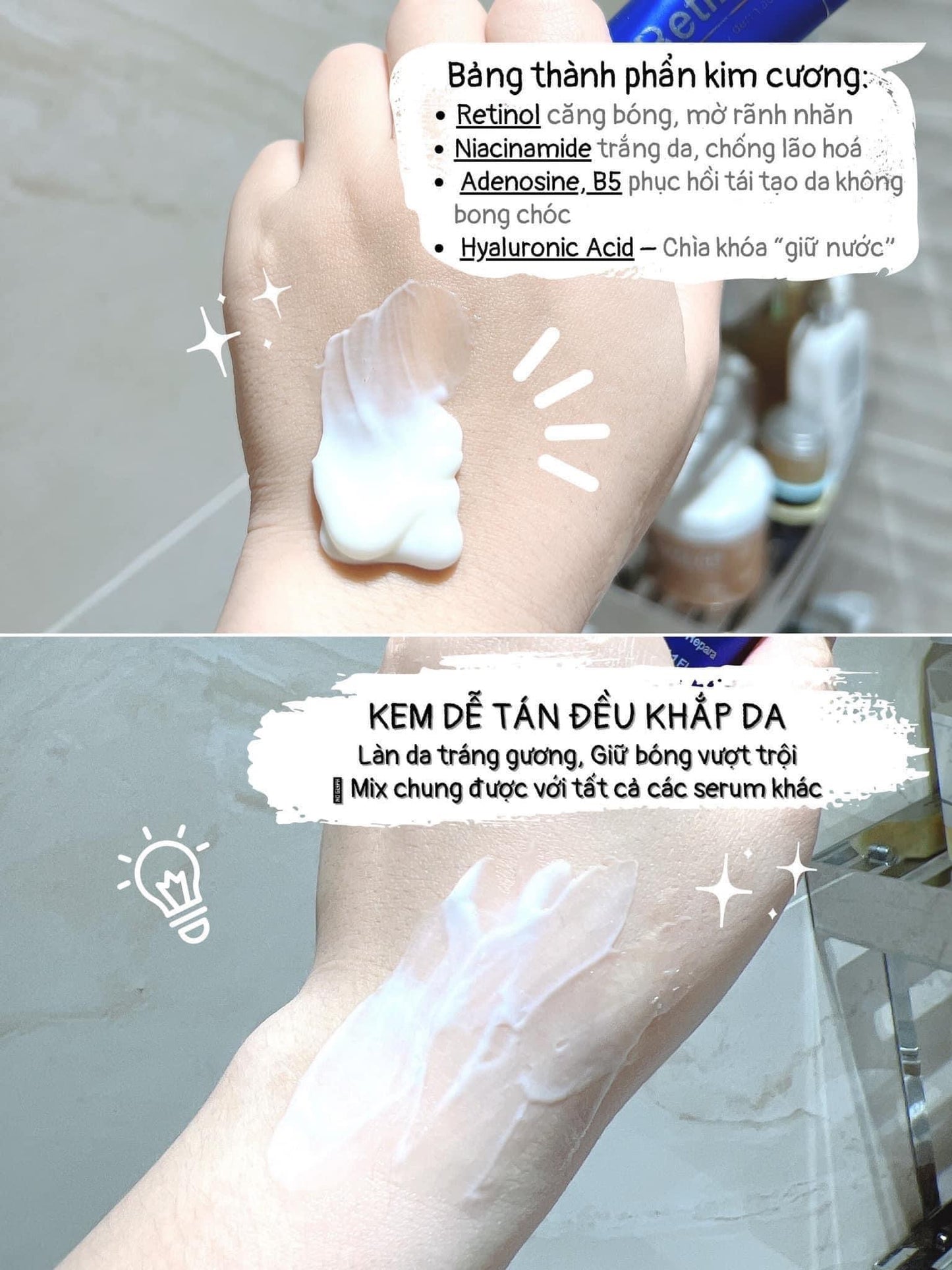 Kem Retinol K lady care treatment ( mẫu mới)