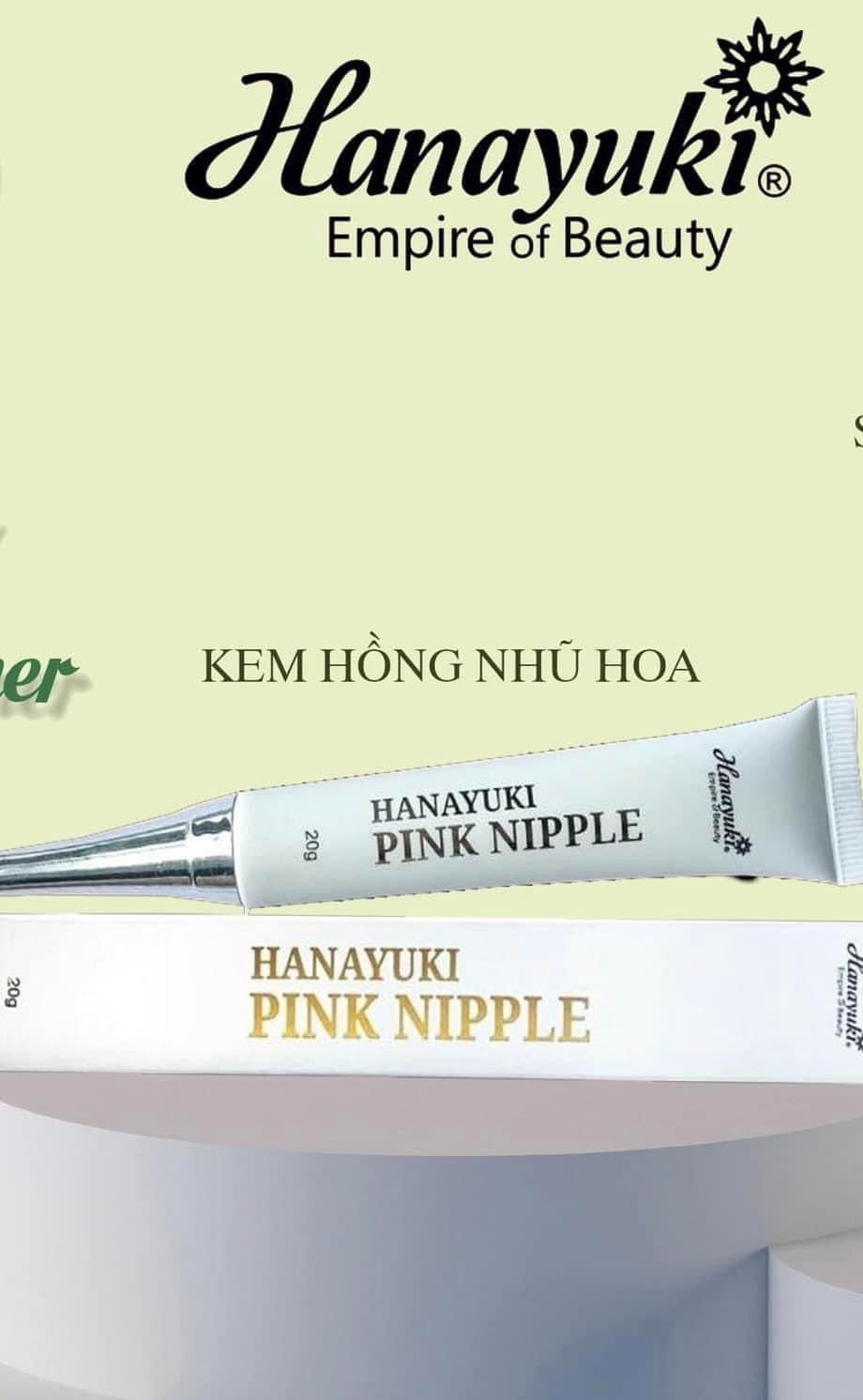 Kem hong nhu hoa Hanayuki