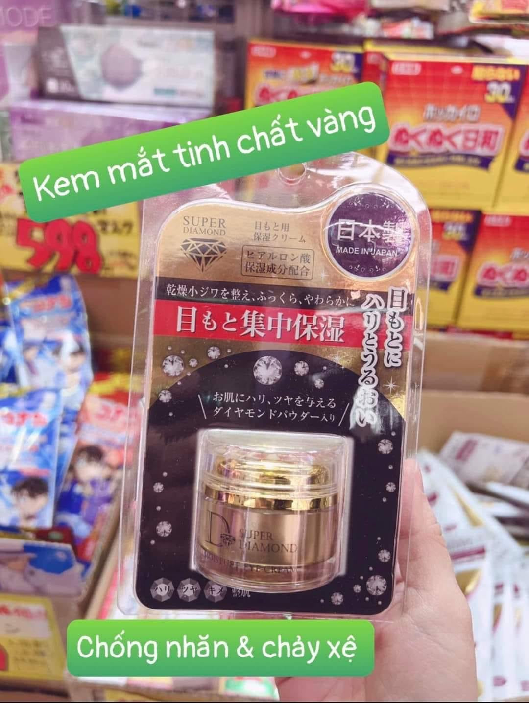 Kem mat tinh chat vang super diamond japan