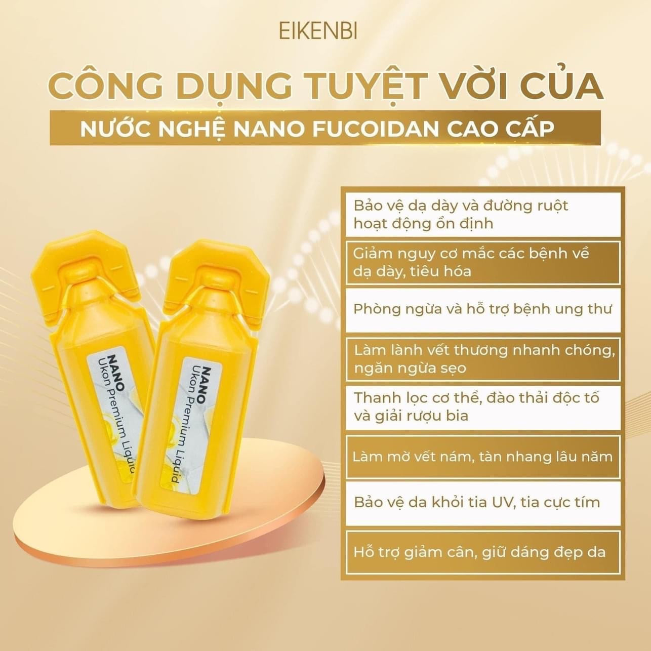 Nghe nuoc nano ukon fucoidan japan (15 ông )