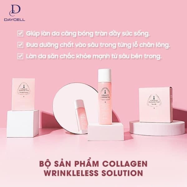 Collagen wrinkleless solution Daycell lan kim ( dong moc)
