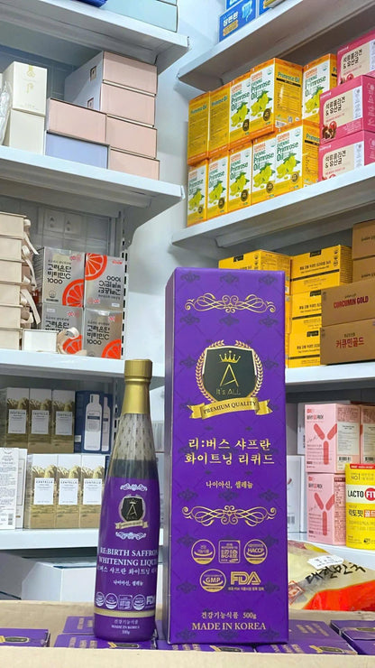 Re:birth saffron whitening liquid