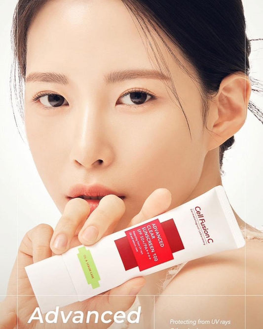 Cell fusion c advanced clear sunscreen kem chong nang