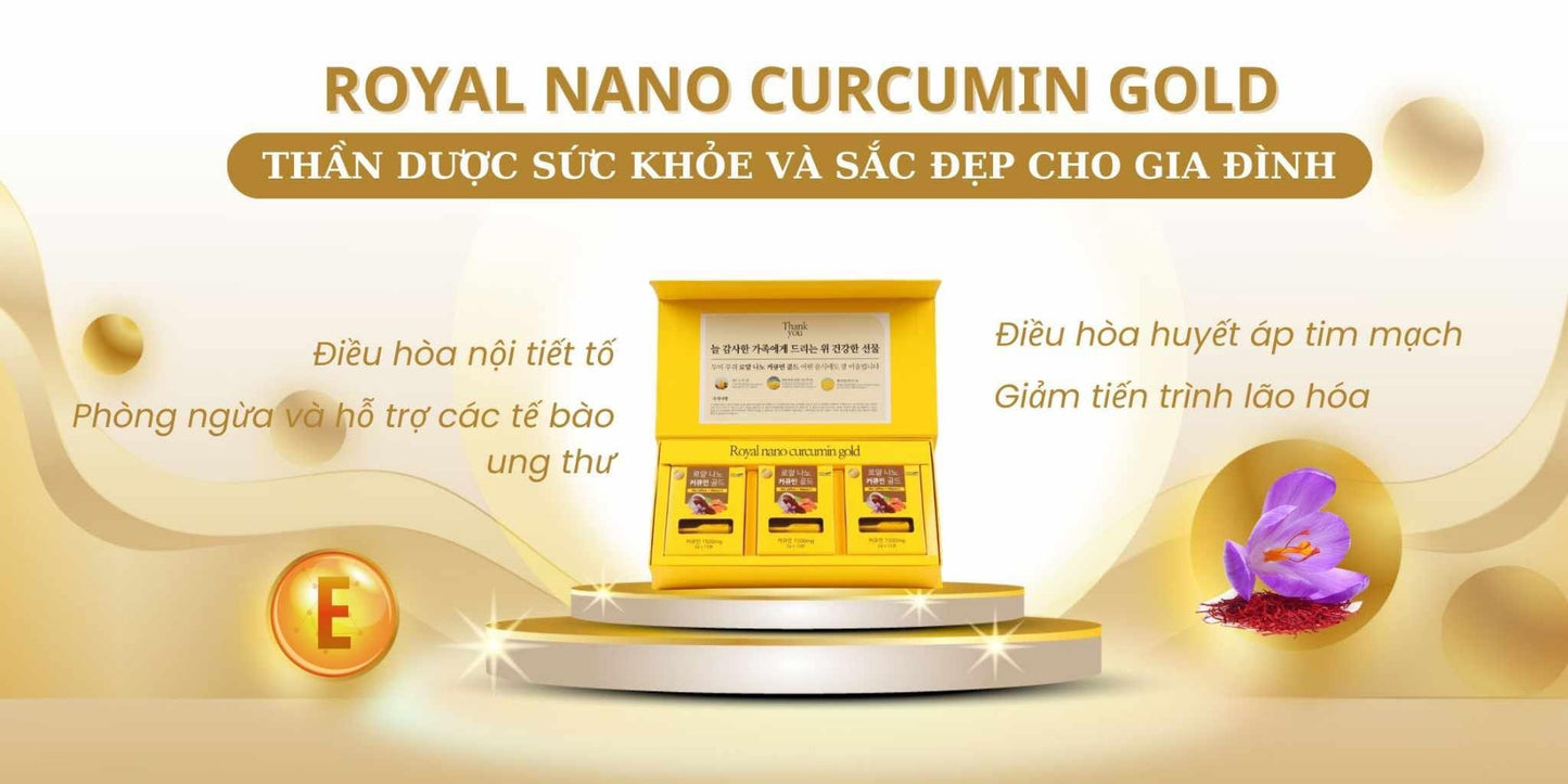 Nghe nước vip nano royal saffron hoang gia