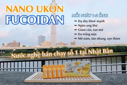 Nghe nuoc nano ukon fucoidan japan (15 ông )