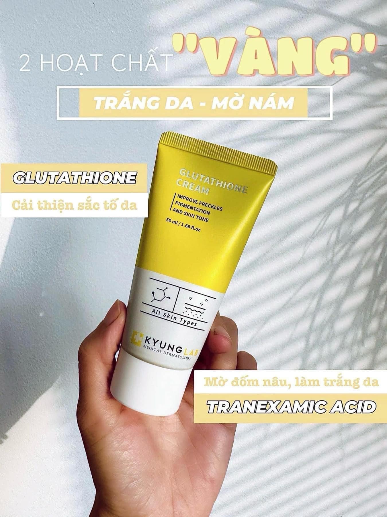 kem glutathione Beaut chnh hng mua u KS Super Glutathione Whitening Cream