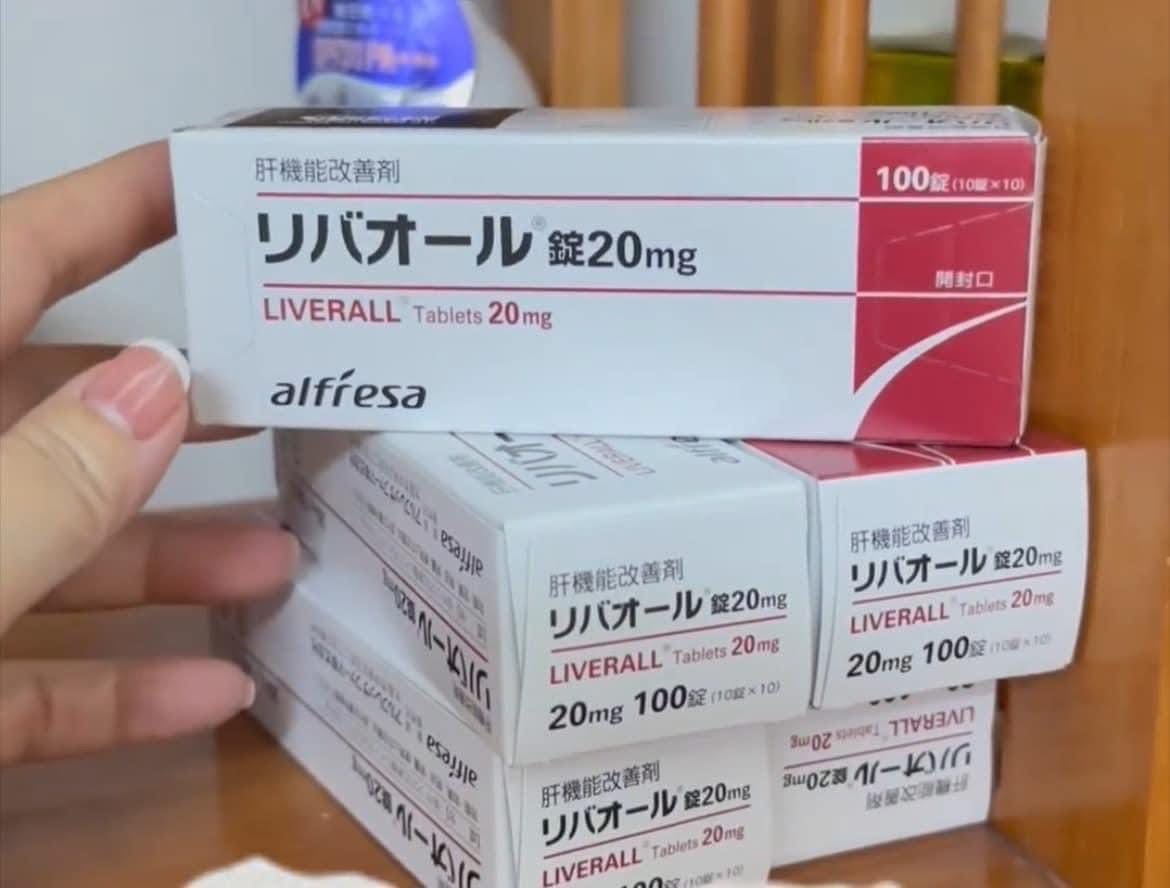 ALFRESA Liverall Tablet 20mg 100v