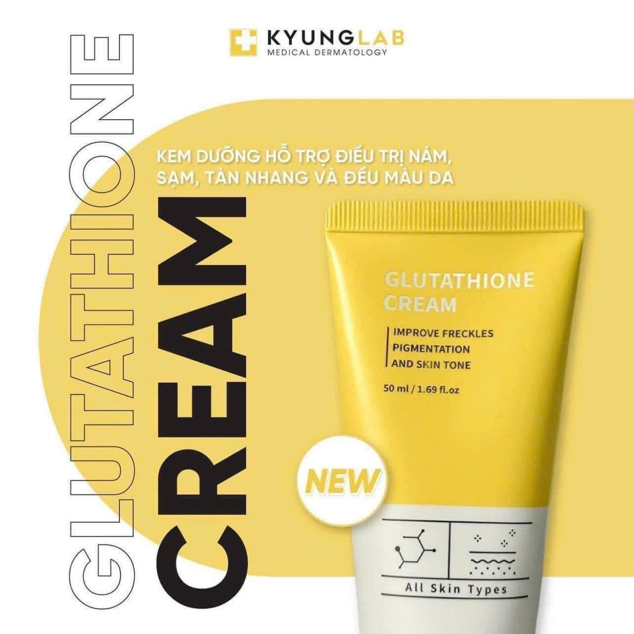 KYUNGLAB GLUTATHIONE CREAM Trắng Da