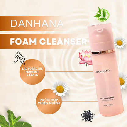 DANHANA LACTO INNER CARE FOAM CLEANSER dung dịch vệ sinh phụ nữ