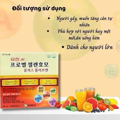 Probell Selen Yeast Plus Molybdenum vitamin tong hop tang can 480v