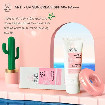 J.VITA Anti-UV Sun Cream SPF50+ PA+++ Perfect Sun Cream Waterproof 60g