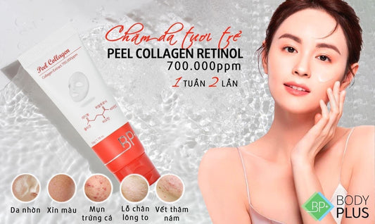 Peel collagen retinol