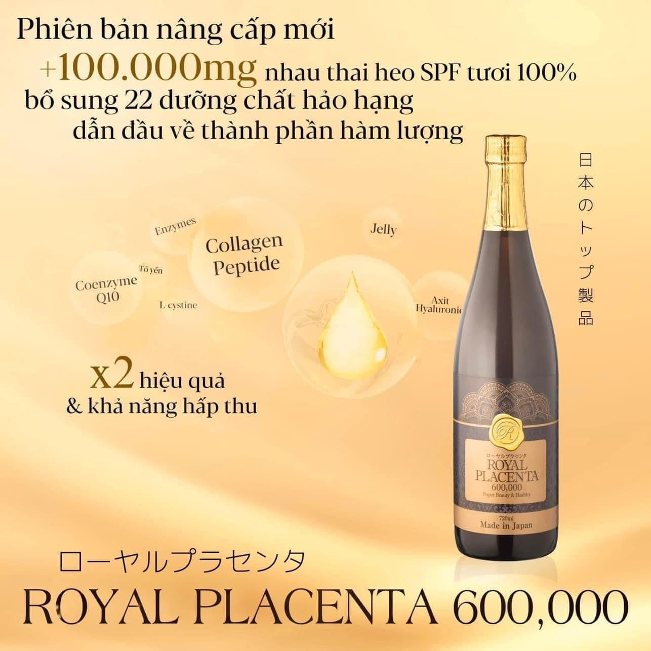 Royal plancenta 600.000mg