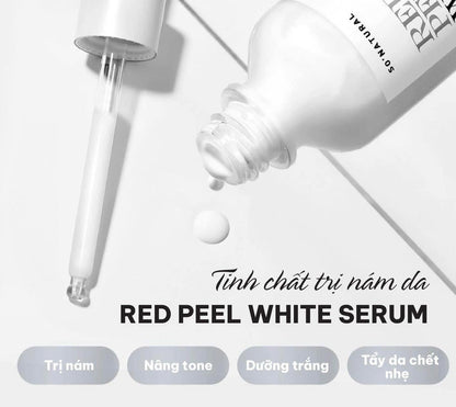 Red peel white serum