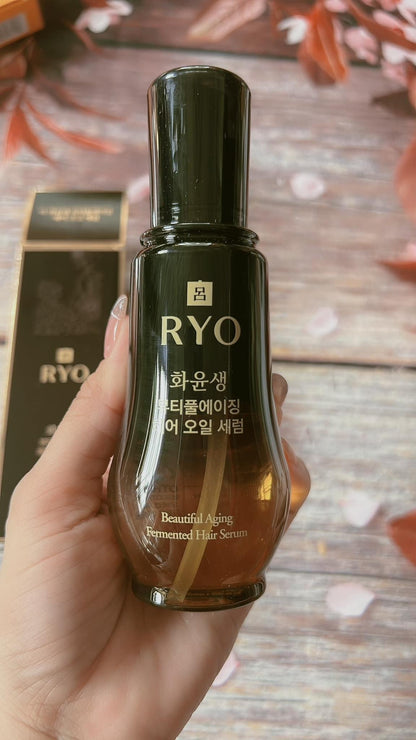 Ryo beautiful aging fermented hair serum