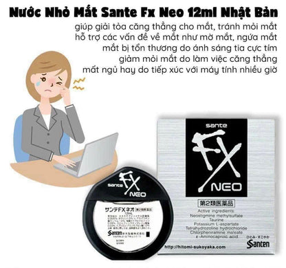 Nho mat Sante FX NGO