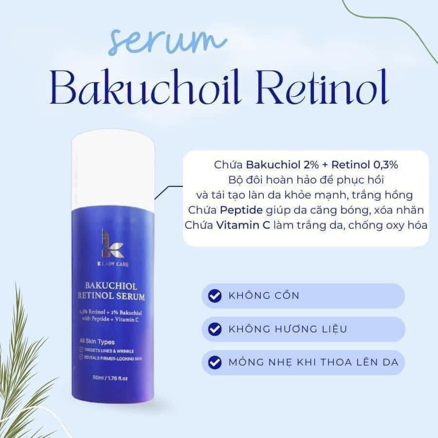 Baluchiol serum retinol