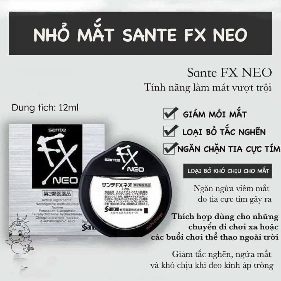 Nho mat Sante FX NGO