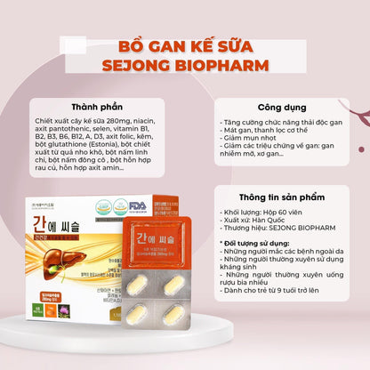 Thai doc gan Sejong biopharm