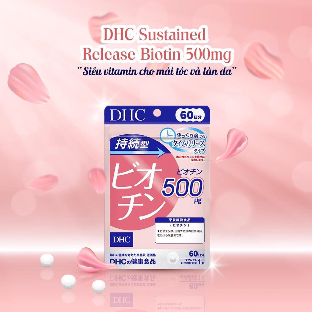 DHC biotin thuoc uong cho tóc(60 ngày )