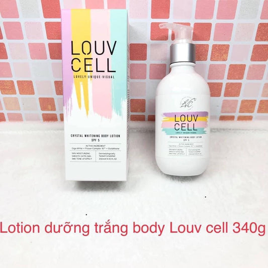 Kem duong trang da body Louvcell