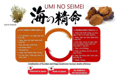 Umi No Seimei Fucoidan vang Japan