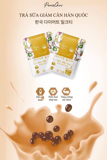 Diet Milk Tea - Trà sữa giảm cân