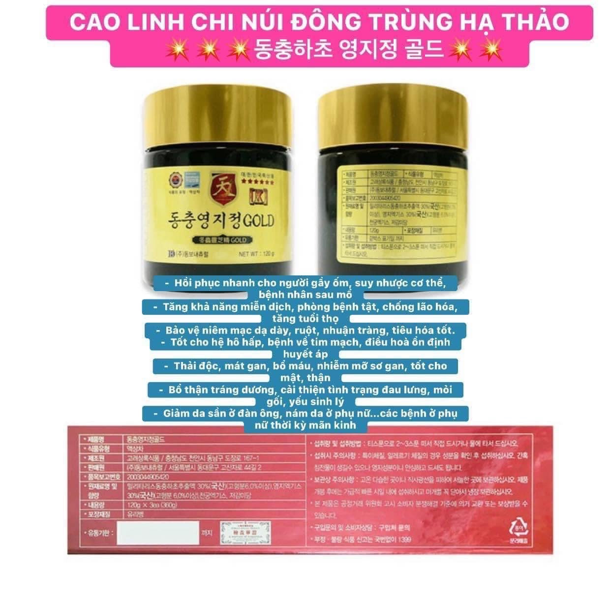 Cao linh chi nui dong trung ha thao